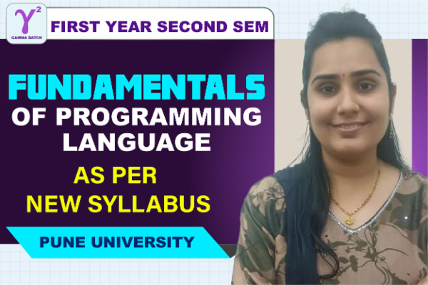 Programming for Problem solving for First year Pune University